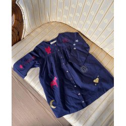 Sissel Edelbo Christimas Mini Dress Navy